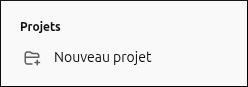 Interface de la fonction Projets dans ChatGPT Capture d’écran de l’interface Projets de ChatGPT montrant plusieurs discussions organisées par thème