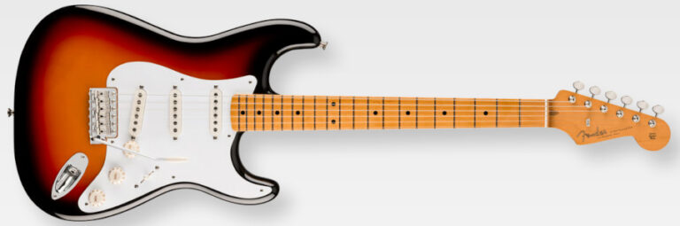 Guitare électrique Fender Stratocaster sunburst emblématique