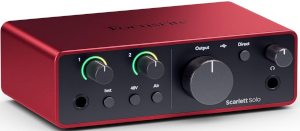 Interface audio Focusrite Scarlett, référence pour les créateurs audio