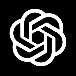 Logo officiel de ChatGPT Logo ChatGPT, intelligence artificielle conversationnelle développée par OpenAI