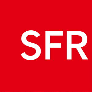 Logo de SFR, opérateur télécom français concerné par un projet de rachat