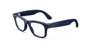Lunettes Ray-Ban Meta illustrant les enjeux de protection de la vie privée liés aux lunettes connectées