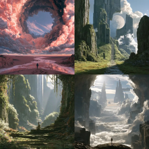 Exemple de génération d’images IA avec Midjourney à partir d’un prompt textuel