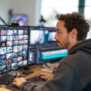 youtubeur montage vidéo ordinateur logiciel édition vidéo amélioration qualité vidéo