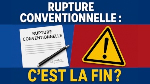 Illustration sur la rupture conventionnelle dont le gouvernement souhaite la suppression ou la modification